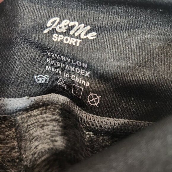 J&Me Sport Marled Gray‎ Atheltic Leggings - Size Medium - Picture 5 of 5